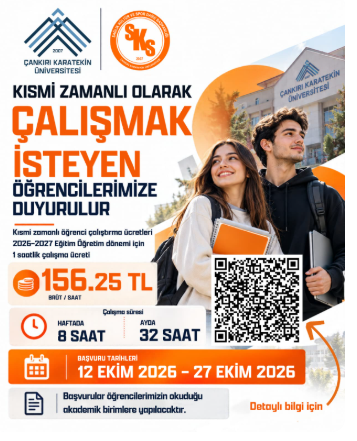 Kısmi Zamanlı İş Başvurusu