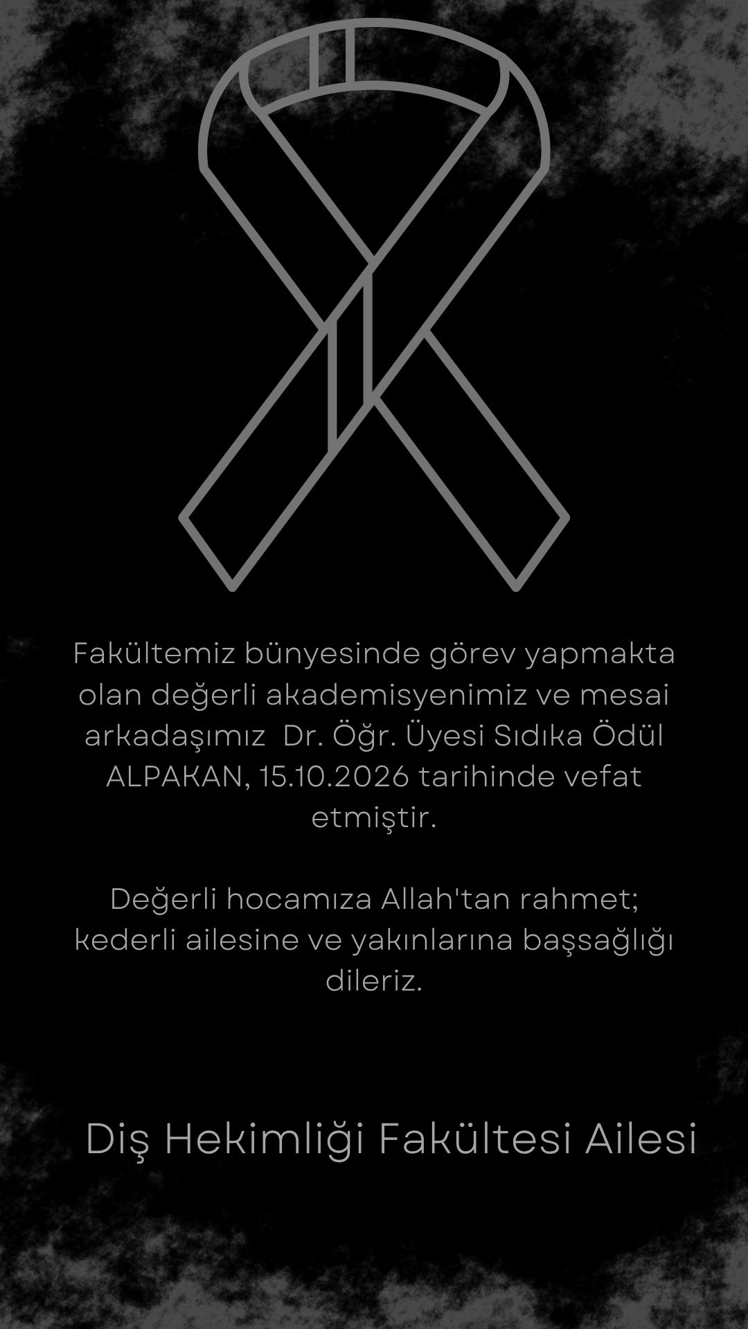 Başsağlığı Mesaji