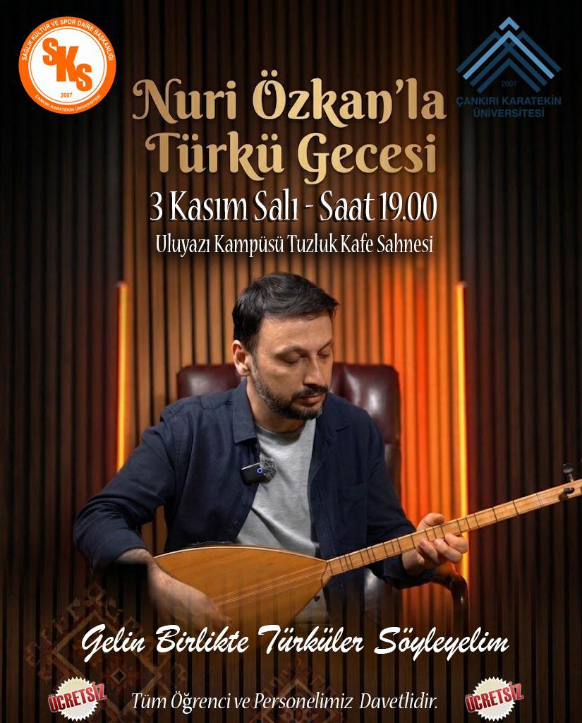 Nuri Özkan'la Türkü Gecesi