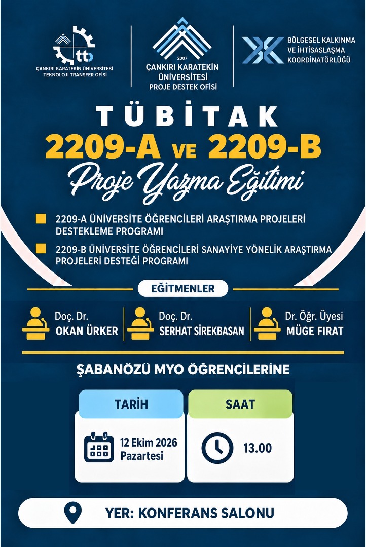 Şabanözü MYO Tanıtım ve Deneyim Paylaşma Toplantısı!....
