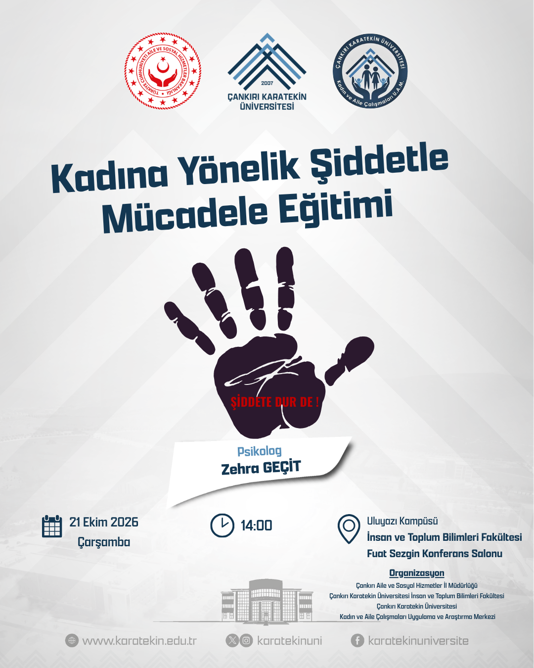 Kadına Yönelik Şiddetle Mücadele Eğitimi